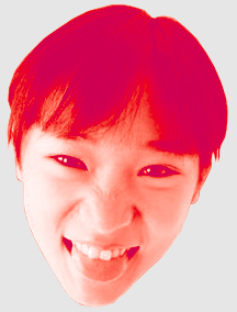 ダブルトーン 赤xマゼンダ