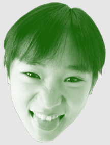 ダブルトーン 緑x黒
