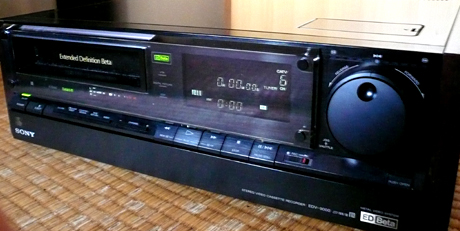 SONY EDV-9000ベータビデオデッキ-