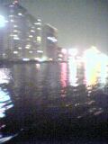 屋形船から見た夜景