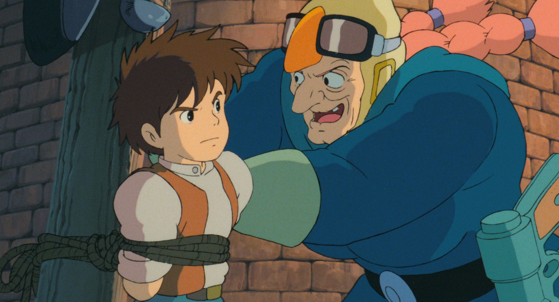 「天空の城ラピュタ」 のパズーとドーラ (C)1986 Studio Ghibli