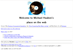 ul`Yv ˂Ƃj[XO[vÁE^cĂ Michael Hauben ̃TCg uThe Netizens Cyberstopv